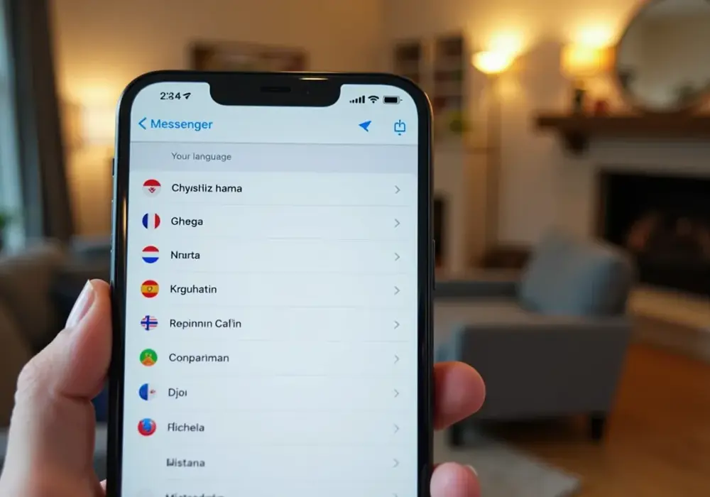 Messenger po obcemu? Jak zmienić język - Android, iOS, PC