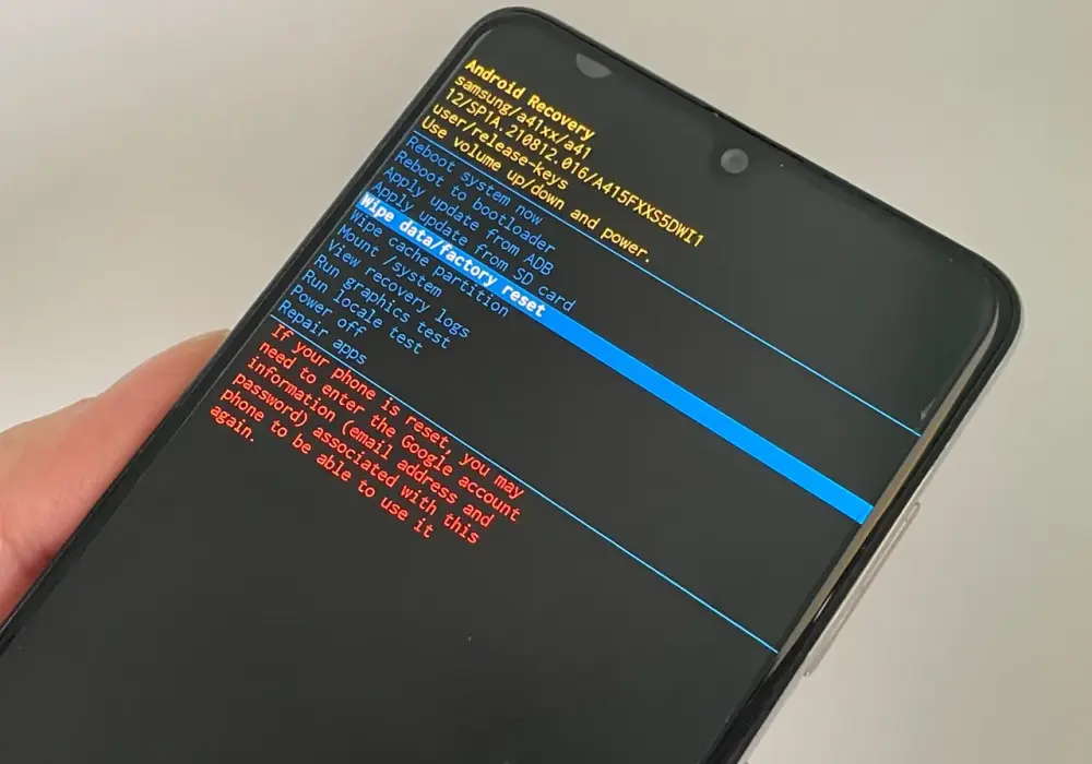 Jak zresetować telefon Samsung - Poradnik krok po kroku