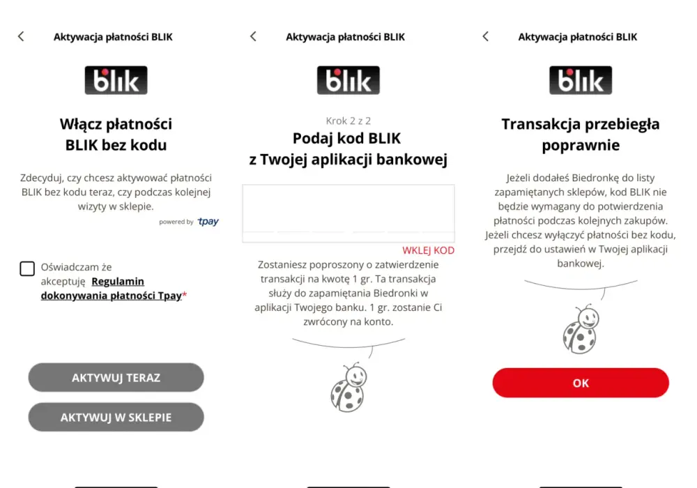 BLIK w Biedronce - Jak płacić kodem i bez kodu?