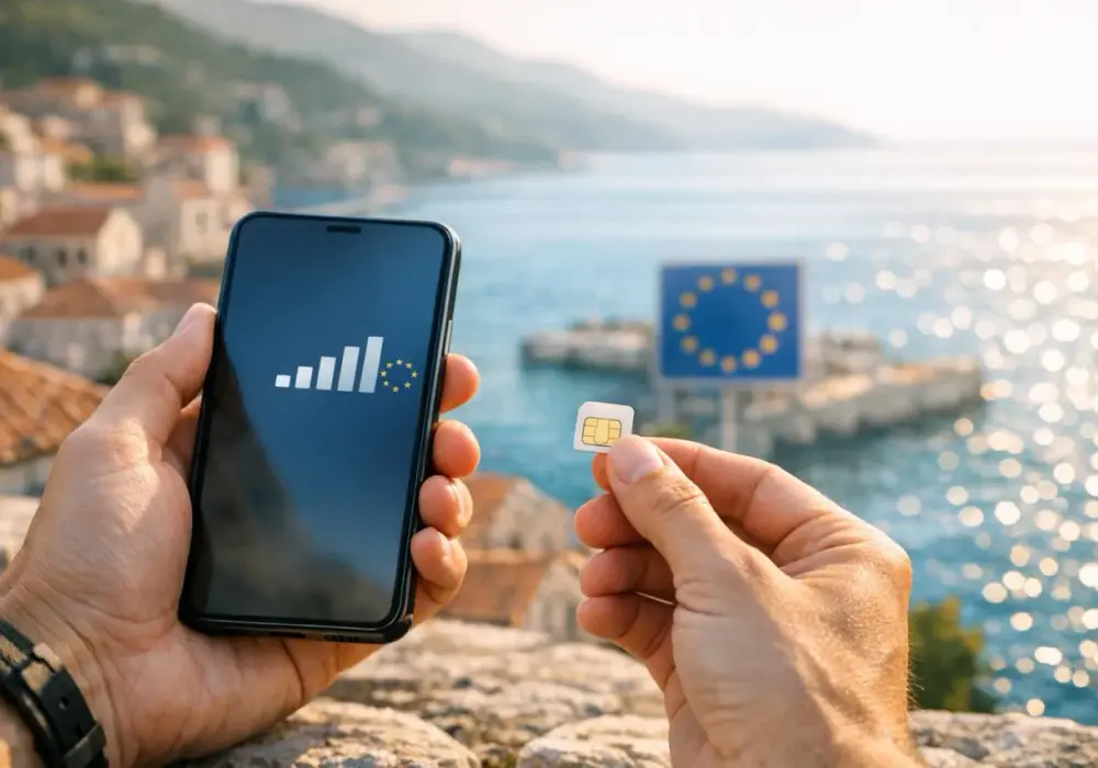 Internet w roamingu za granicą - limity, koszty i eSIM