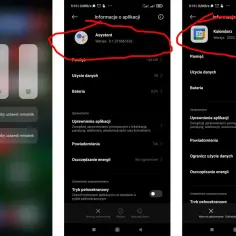 Ekran telefonu Redmi z opcjami wyłączenia aplikacji. Widoczne są przyciski "Wymuś zatrzymanie", "Wyłącz" i "Wyczyść dane", które pomogą w zarządzaniu aplikacjami, a tym samym w wyłączeniu telefonu.