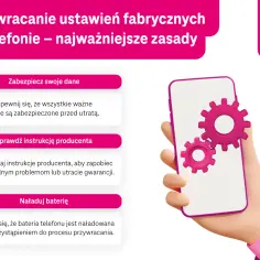 Jak przywrócić telefon do ustawień fabrycznych? Zabezpiecz dane, sprawdź instrukcję producenta i naładuj baterię. Ikony kół zębatych na ekranie telefonu symbolizują ten proces.