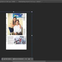 Jak zmienić rozmiar zdjęcia w programie graficznym. Widoczny jest panel transformacji z polami do wprowadzania wymiarów.