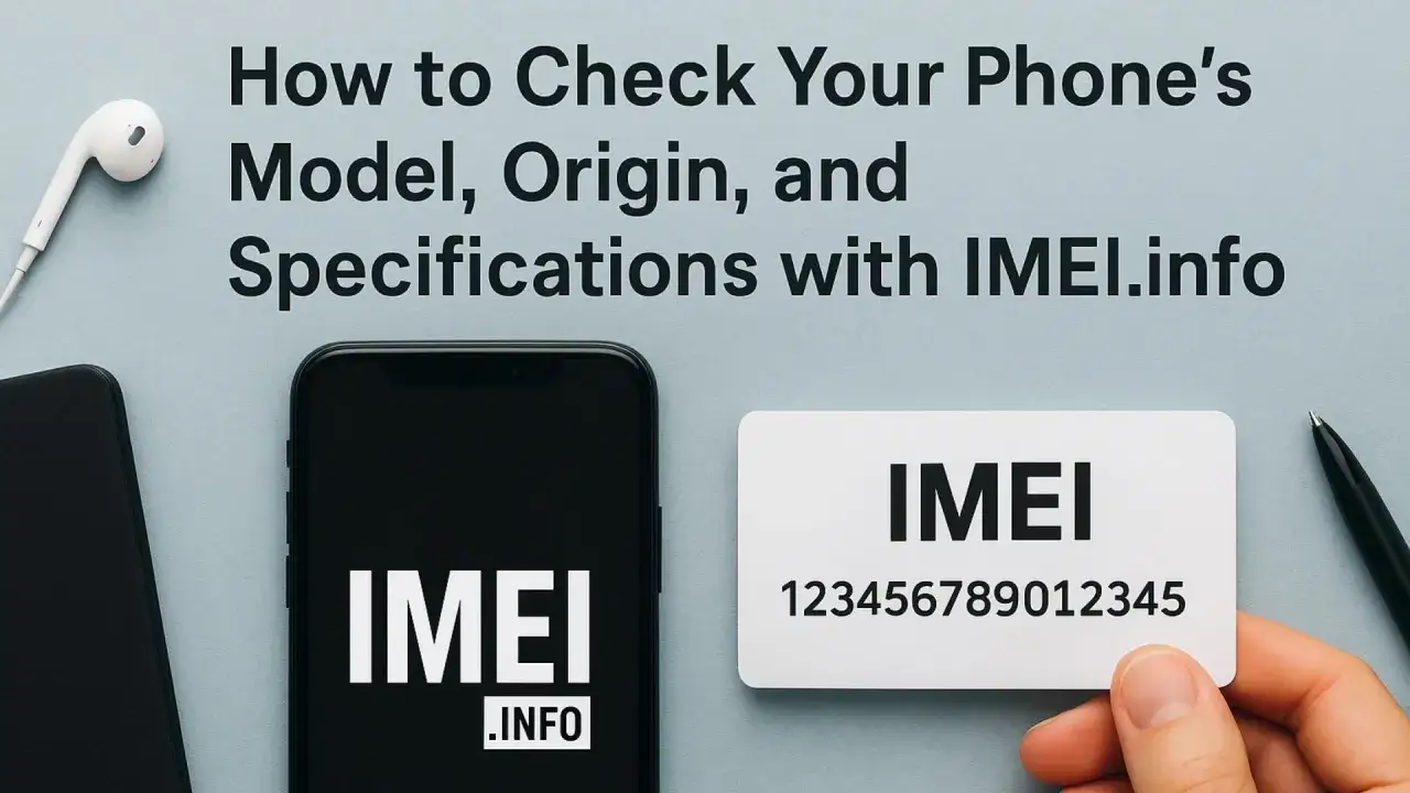 Dowiedz się, jak sprawdzić jaki mam telefon, jego model i pochodzenie, korzystając z numeru IMEI. Na ekranie telefonu widnieje napis IMEI.INFO.