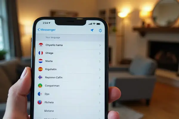 Messenger po obcemu? Jak zmienić język - Android, iOS, PC