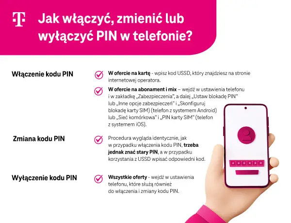 Masz dość PIN-u? Jak wyłączyć PIN karty SIM - Android, iOS