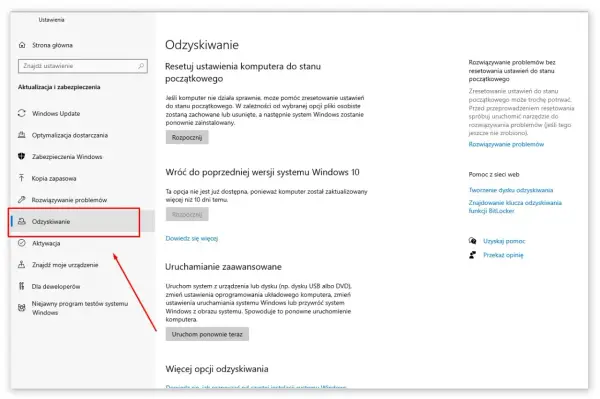 Jak przywrócić komputer do ustawień fabrycznych - Komputer jak nowy