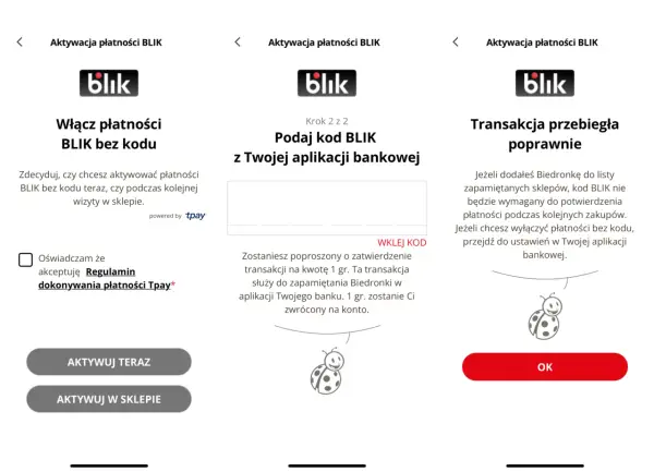 BLIK w Biedronce - Jak płacić kodem i bez kodu?