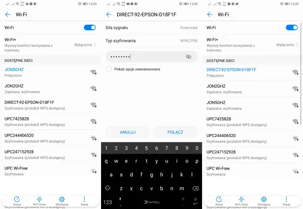 Jak połączyć drukarkę HP z telefonem - Bluetooth i Wi-Fi Direct?